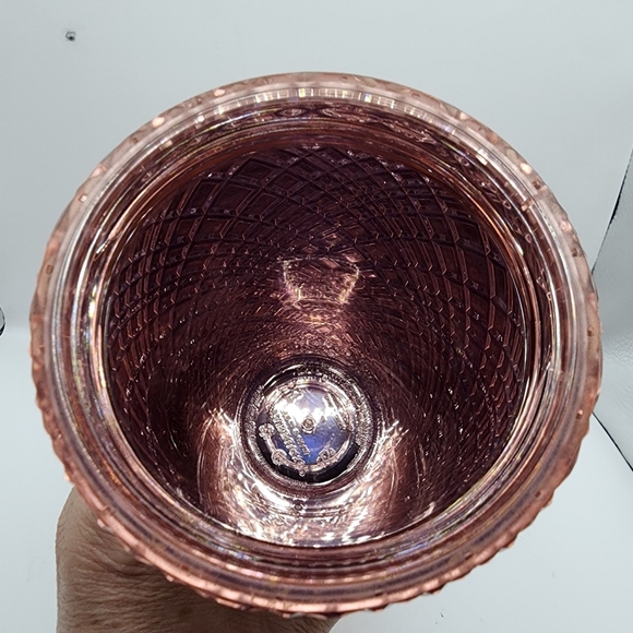 Starbucks 2023 Winter Holiday Jeweled 16oz Tumbler Cup Rose Gold *no lid/straw* - Picture 3 of 4